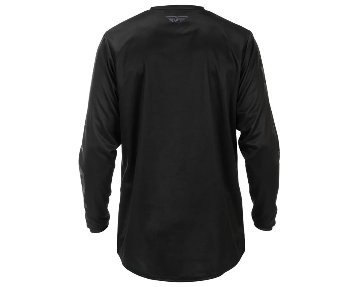 Fly Racing Universal Jersey (Black/White) (L) - view 2